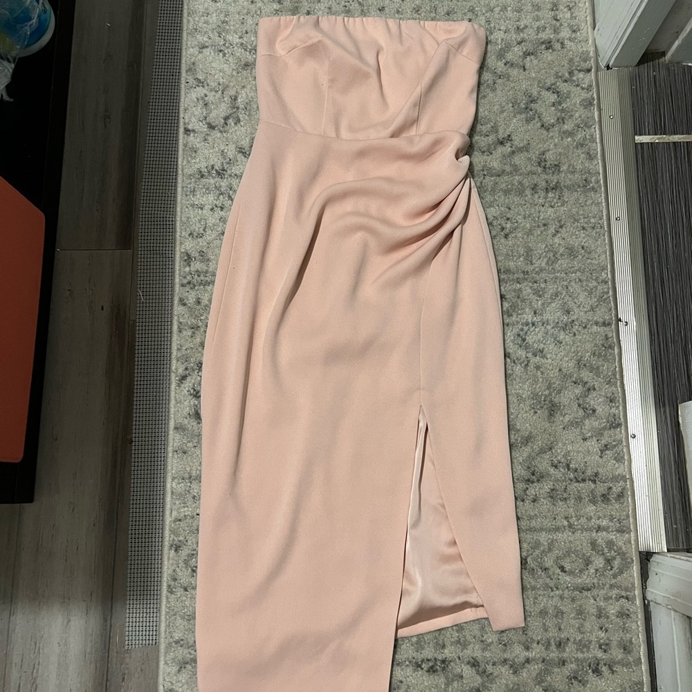 Asymmetrical semi formal dress